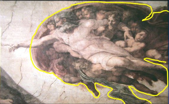 Sistine ceiling panel